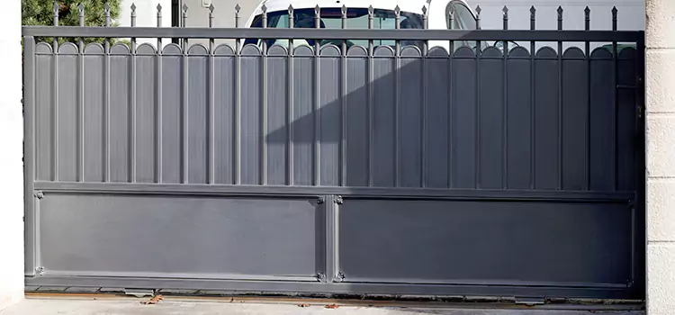 Metal Driveway Gate Installation Trumbull