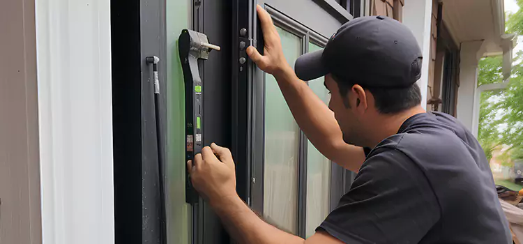 Fix Latch on Sliding Door Trumbull